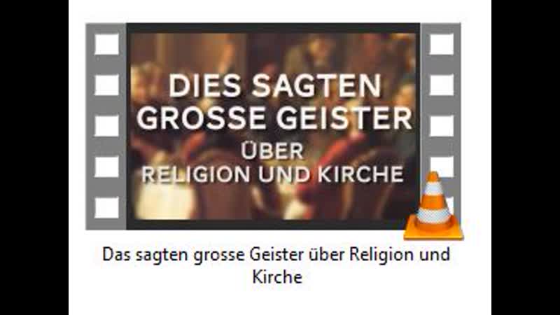 Das sagten grosse Geister über Religion und