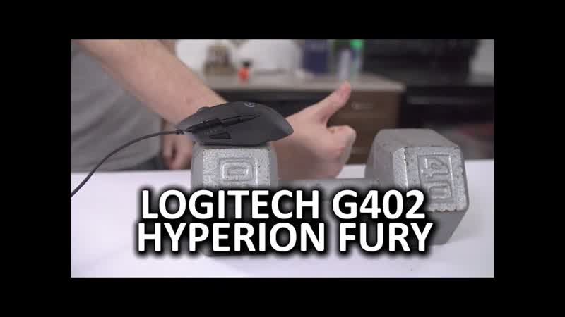 Logitech G402 Hyperion Fury Gaming Mouse Inhumanly