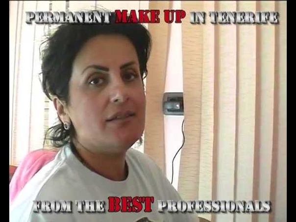 PERMANET MAKE UP in TENERIFE 1st