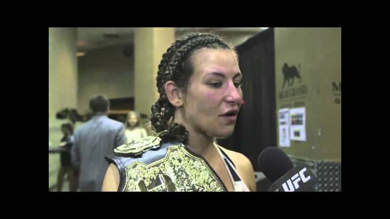 UFC 196: Miesha Tate Backstage