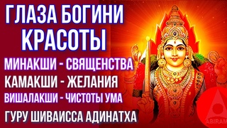 Глаза богини красоты-Минакши-священства, Камакши-желания, Вишалакши-чистоты ума. Гуру Шиваисса
