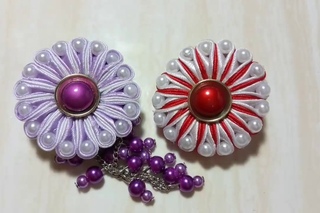56) Tutorial Mini Donut Two Colours / Donat mini 2 warna