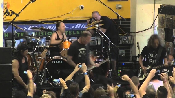 Metallica Full live in Rasputin, Berkeley 16 April