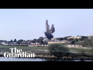 Exeter: WW2 bomb detonated after homes evacuated
