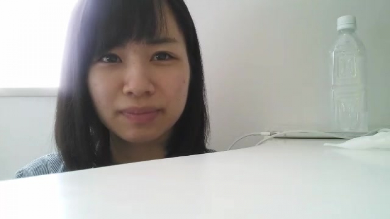 20160617 Showroom Shiori Aoki 1st stream part