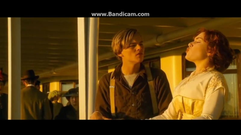 Titanic 1997 Jack Teaches Rose To Spit Like a