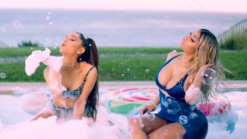 Nicki Minaj feat. Ariana Grande - Bed (Тизер)