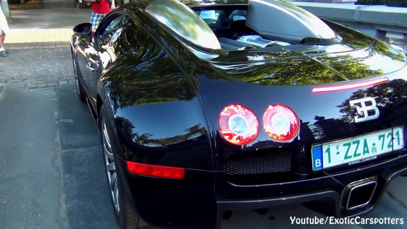 Bugatti Veyron Revving, Start Up 1080p