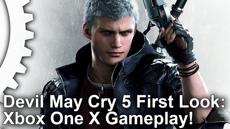 4 K Devil May Cry 5 Xbox One X First Look Gamescom Demo