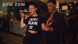ZumZum Party. Aleksandr Obayanenko and Tatyana Sergeeva. Zouk improvisation. (Time to Go)