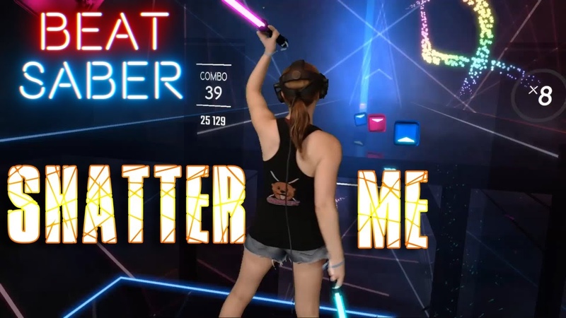 Beat Saber, , Shatter Me by Lindsey Stirling ( Expert+) First Attempt, , Mixed