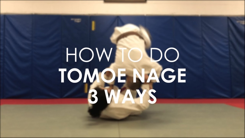 Tomoe nage 3 ways against Bjj stance Rv