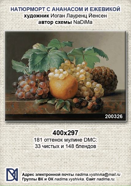 Надима схемы вышивки. Натюрморт с ананасом и ежевикой. Надима вышивка. Nadima вышивка. Надима вышивка схемы.