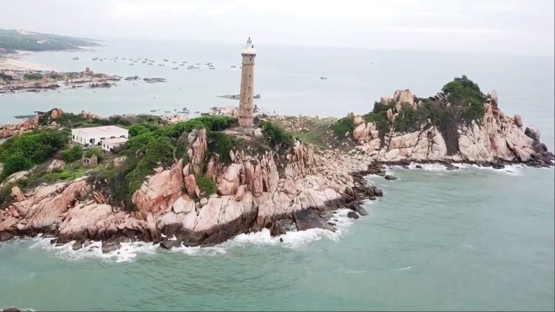 Du Hí Channel Mũi Kê Gà, mũi Khe Gà ở xã Thuận Quý, huyện Hàm Thuận Nam, tỉnh Bình