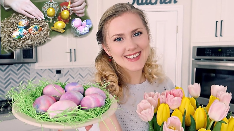 Eggcellent ASMR 4 Ways to Decorate Eggs Soft Spoken, Memories, Crinkly, Fizzy,