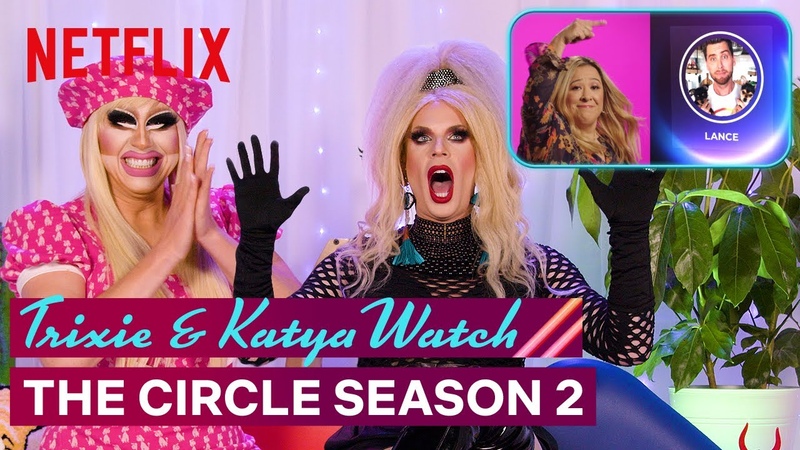 Drag Queens Trixie Mattel Katya React to The Circle Season 2, I Like to Watch,