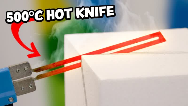 I used a HOT KNIFE to Sculpt FOAM Really