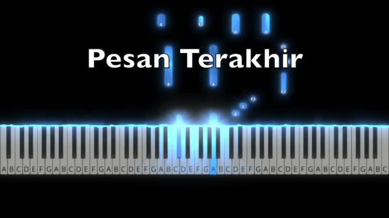 Pesan Terakhir Lyodra, Piano Tutorial by Andre