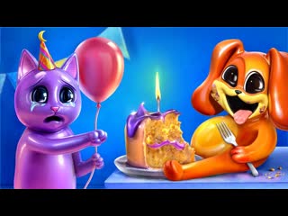 У Catnap и KITTINAP появились дети! DOGDAY усыновил CATNAP! Родительские хаки от Поппи Плейтайм 3