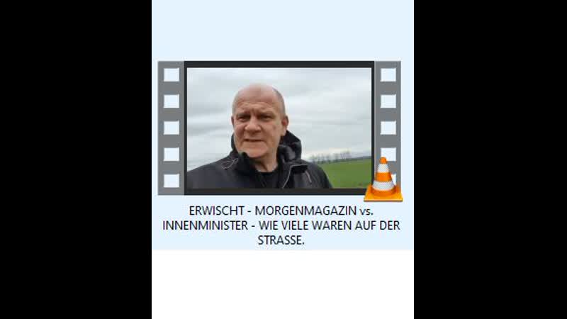 ERWISCHT MORGENMAGAZIN vs. INNENMINISTER WIE VIELE WAREN AUF DER