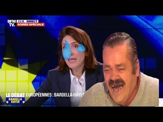 Risitas commente les perles de Valrie Hayer lors de son dbat avec Bardella sur BFMTV