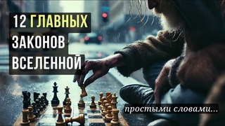 12 Законов Вселенной и их Объяснение ЭТО ПОЛНОСТЬЮ ИЗМЕНИТ ТВОЮ ЖИЗНЬ