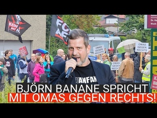 BJÖRN BANANE SPRICHT MIT OMAS GEGEN RECHTS!