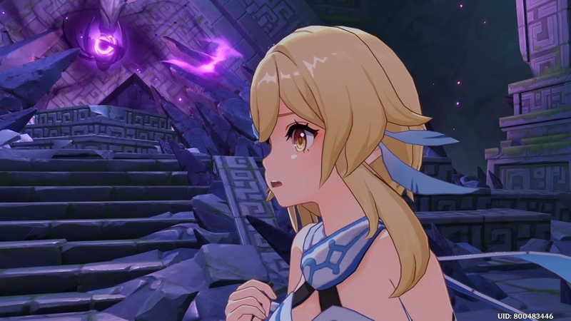 Lumine finally meets her brother Abyss Prince