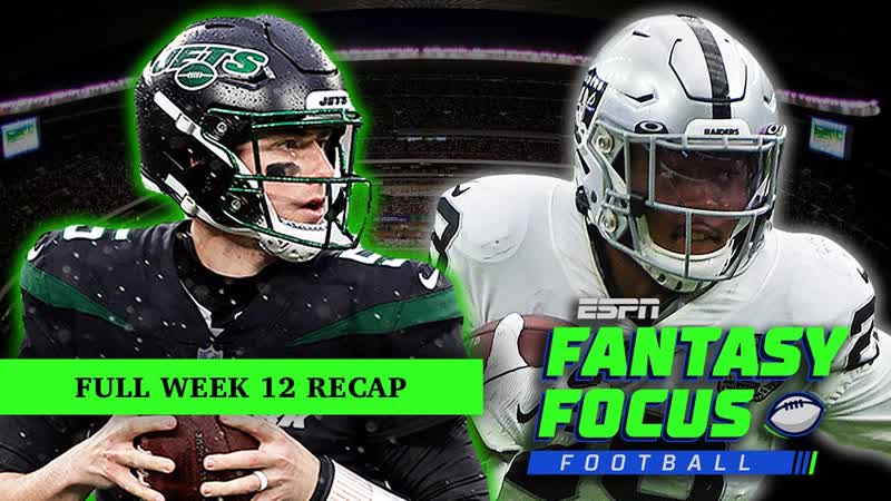 Full Week 12 recap + Who Flushed It, Fantasy