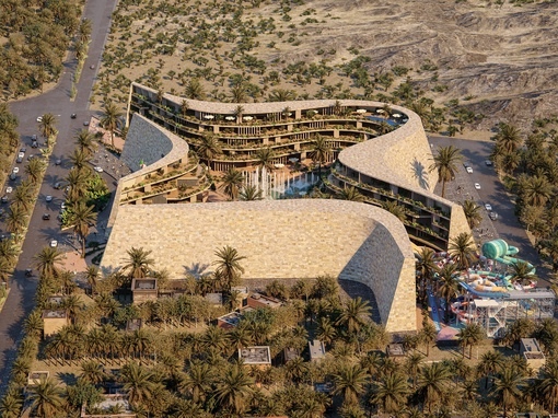 Вдохновленный арабским караван-сараем, парк GEM LAKE PARK представляет собой уединенный оазис посреди Сахары.