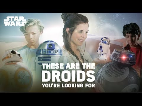 These Are The Droids Youre Looking For ( Star Wars App Enabled Droids By