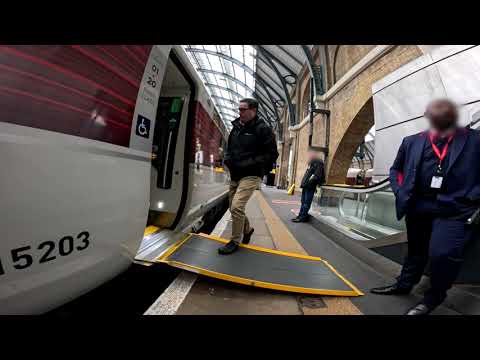 Catch the next train LNER block the wheelchair ramp and refuse to