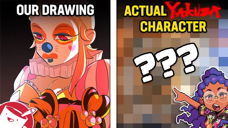 Drawing the Weirdest Yakuza Characters ( That Weve Never Seen
