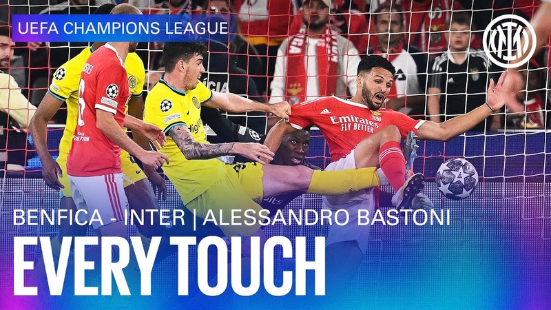 ALESSANDRO BASTONI vs BENFICA, EVERY