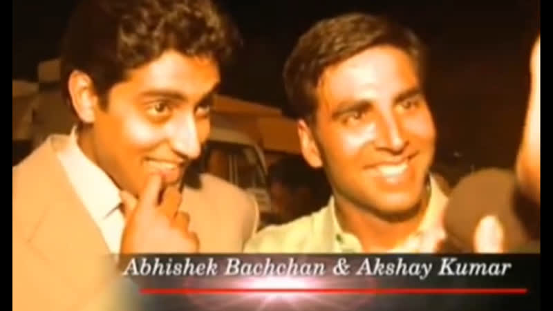Акшай Кумар на концерте, болливуд, Akshay Kumar, Riya Sen, Abhishek Bachchan
