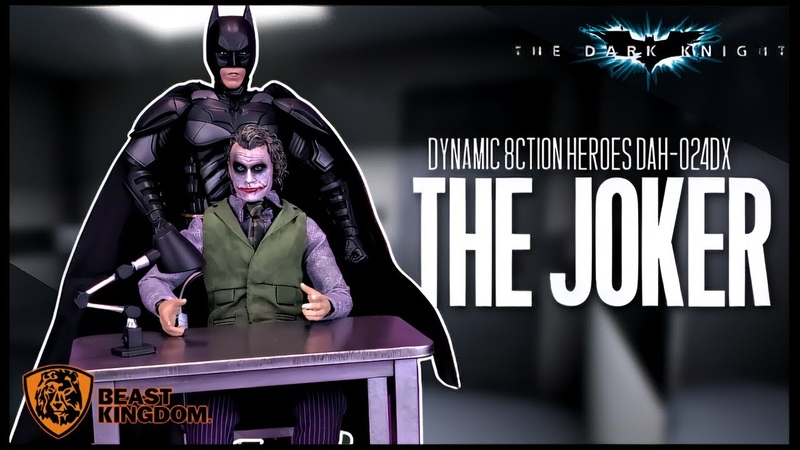 Beast Kingdom The Dark Knight Dynamic 8ction Heroes DAH 024 DX The Joker Deluxe