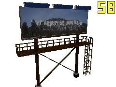 Road 2l Biliboard with ilumination