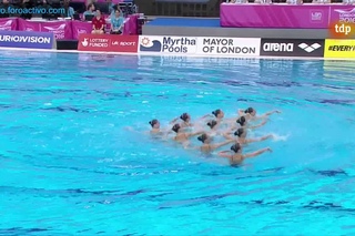 Russian Federation (RUS) Combo Final London European Aquatics Championships 2016