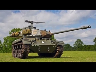 Американский лёгкий танк M41 Walker Bulldog