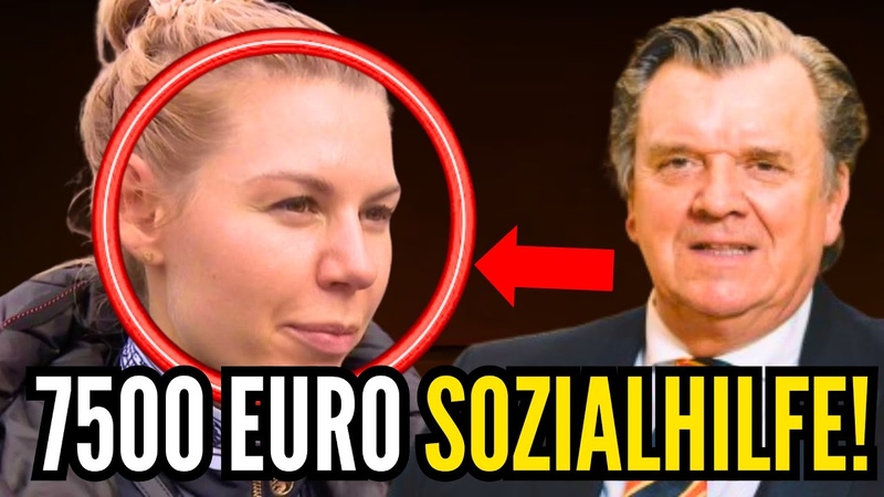 SCHOCKMELDUNG Ukrainerin ERHÄ LT 7500 EURO SOZIALHILFEN im MONAT ,
