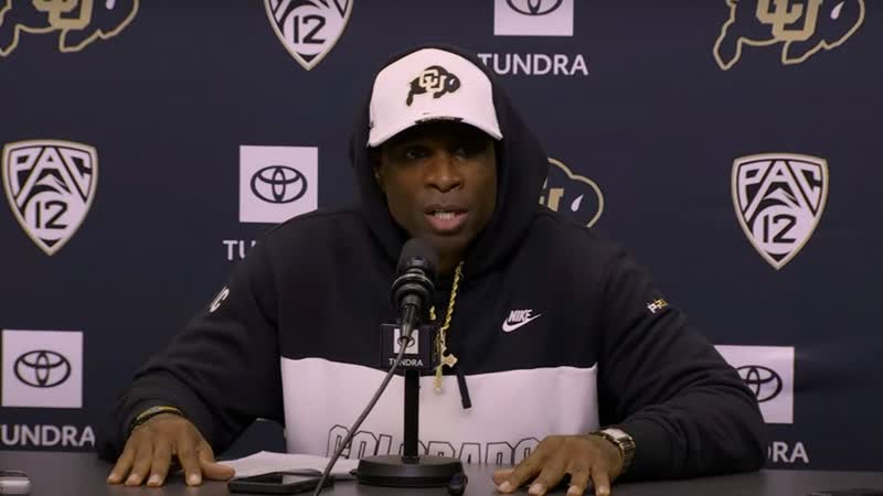 Deion Sanders on Shedeur: Hes a dynamic young man. Im proud to be his father and his