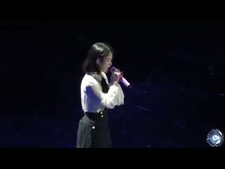 Fancam 180214 @ IU - Through the Night at GAONCHART Music Awards  by