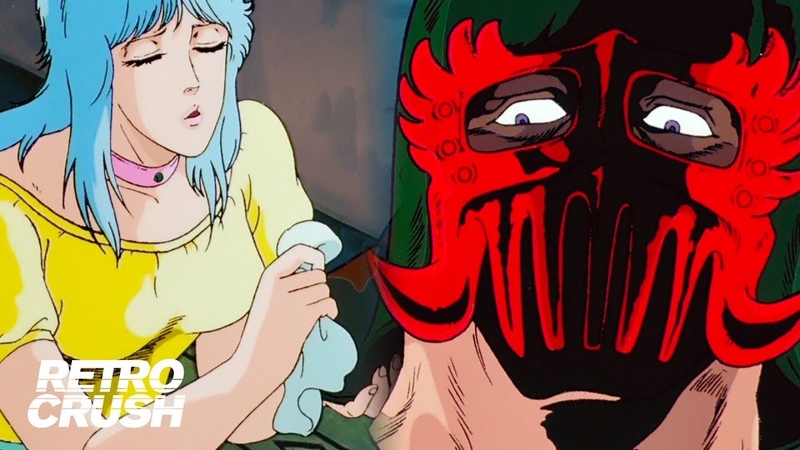 Kenshiro dispatches the biggest scumbag in anime history, Fist of the North Star 北斗の拳 (