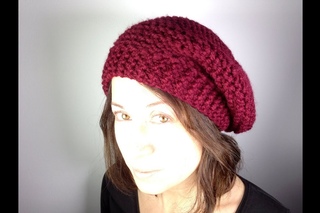 How to Loom Knit a Beret Hat (DIY Tutorial)