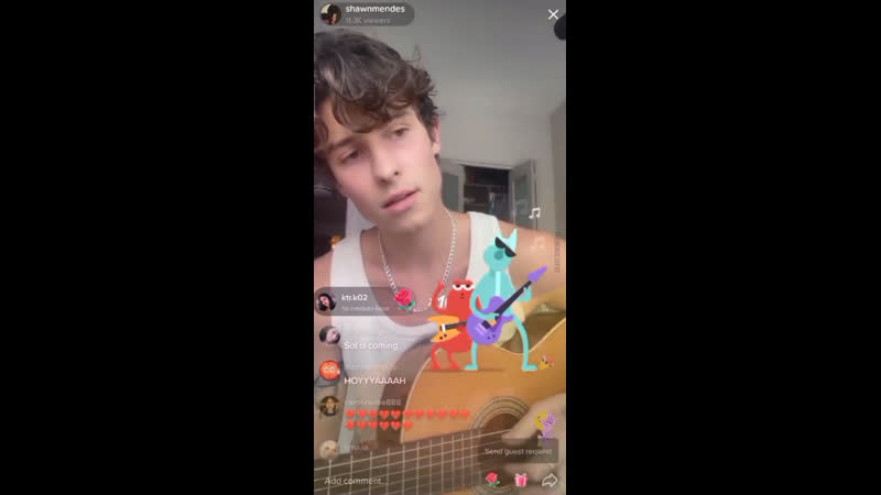 Shawn Mendes singing Happier than ever , Aug 13,