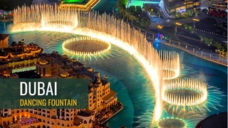 AMAZING DANCING FOUNTAIN IN DUBAI MALL | THE SPECTACULAR DANCING FOUNTAIN & MUSIC AROUND THE WORLD