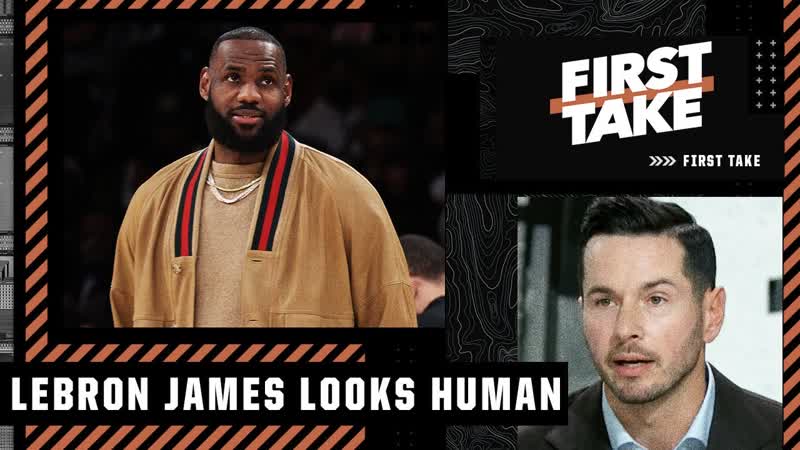 JJ Redick on Le Bron s injury: This is the first time he looks human, First