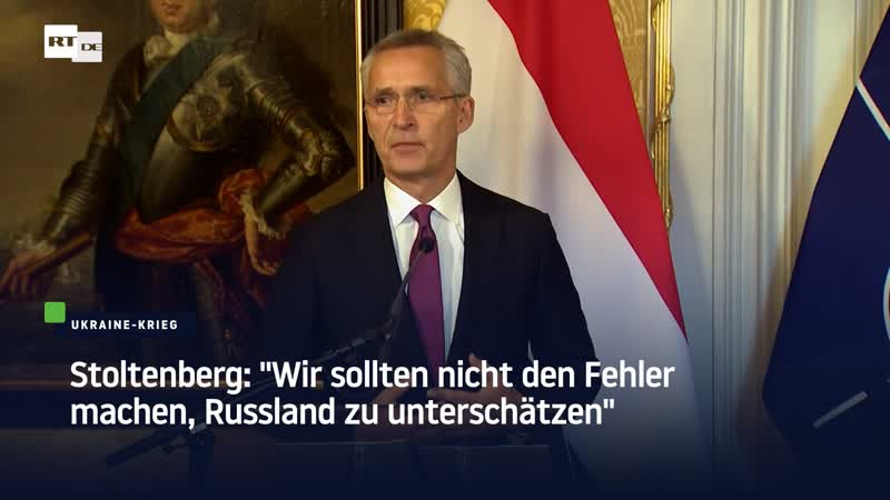 Stoltenberg: Wir sollten nicht den Fehler machen, Russland zu