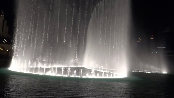 Dancing Dubai Fountain Burj Khalifa Lake Travel 10 Apr 2013 United Arab