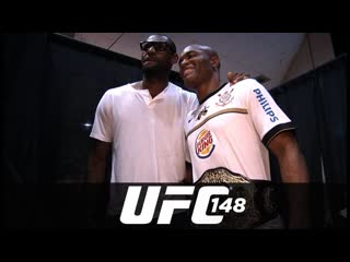 UFC 148: Anderson Silva Backstage Interview